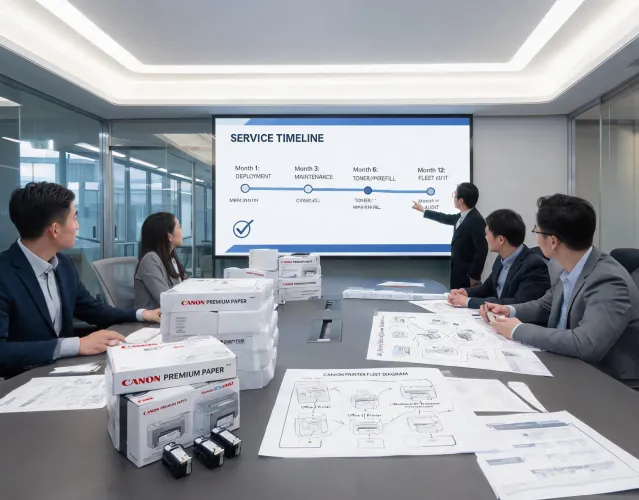 Canon Printer technical review room